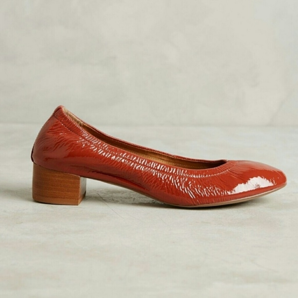 Anthropologie Jasper & Jeera Pleather Heels
